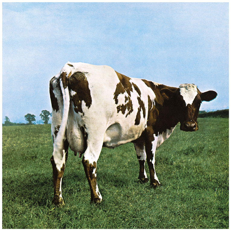 Pink Floyd, Atom Heart Mother. 1970. Design Hipgnosis – Aubrey Powell / Storm Thorgerson. Foto Storm Thorgerson. © Pink Floyd Music Ltd