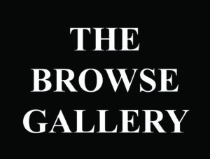 Logo The Browse Gallery schwarz-weiß